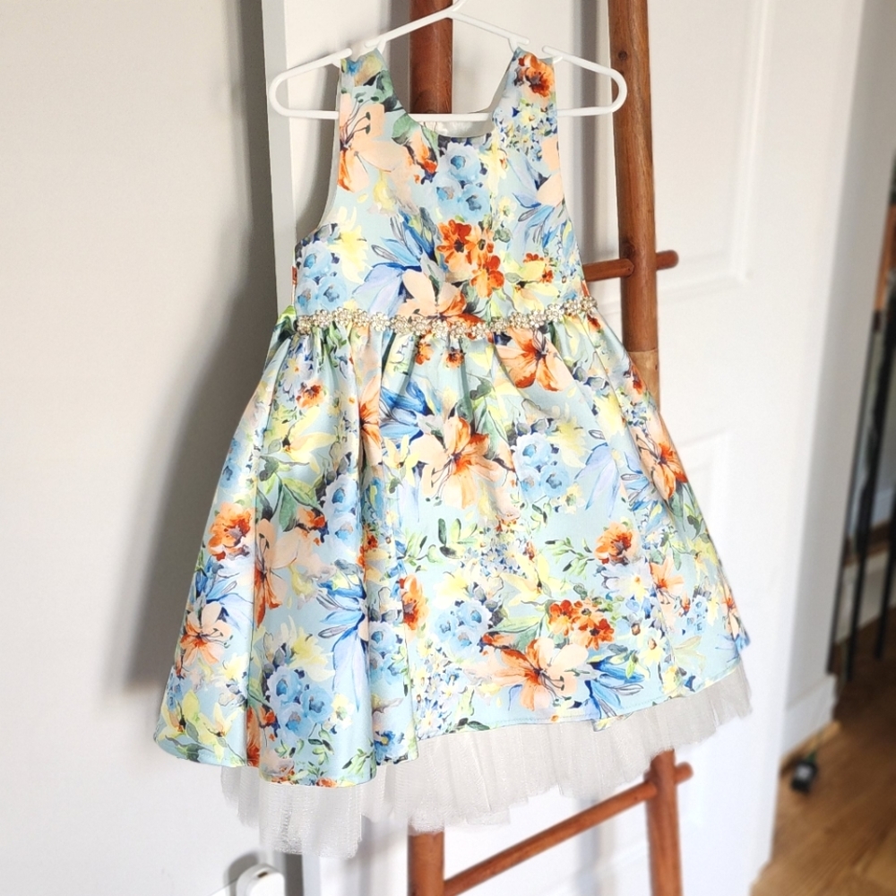 Fancy floral dress